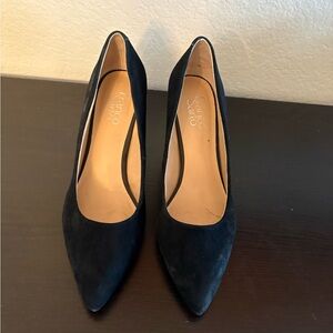 Franco Sarto Elegant Black Heels